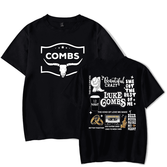 Luke Combs Merch T-Shirt The Kind Of Love We Make Crewneck Top T Shirts Women Men Country Music Top Tee