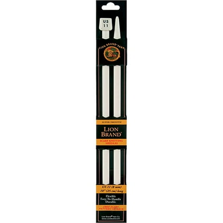 Lion Brand 10" Scarf Knitting Needles, Size 11