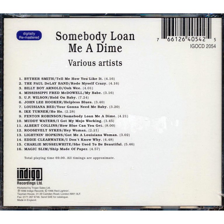 Somebody Loan Me a Dime / Various - Somebody Loan Me a Dime