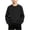 Black, variant on Grblisyd Boys and Girls Casual Long Sleeve T-Shirt Fashion Solid Color Crew Neck Pullover Sweatshirt