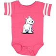 thumbnail image 3 of Inktastic Fluffy Butt Westie Boys or Girls Baby Bodysuit, 3 of 5