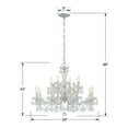 thumbnail image 5 of Crystorama Lighting - 12 Light Chandelier - Chandelier - Maria Theresa - Twelve, 5 of 7