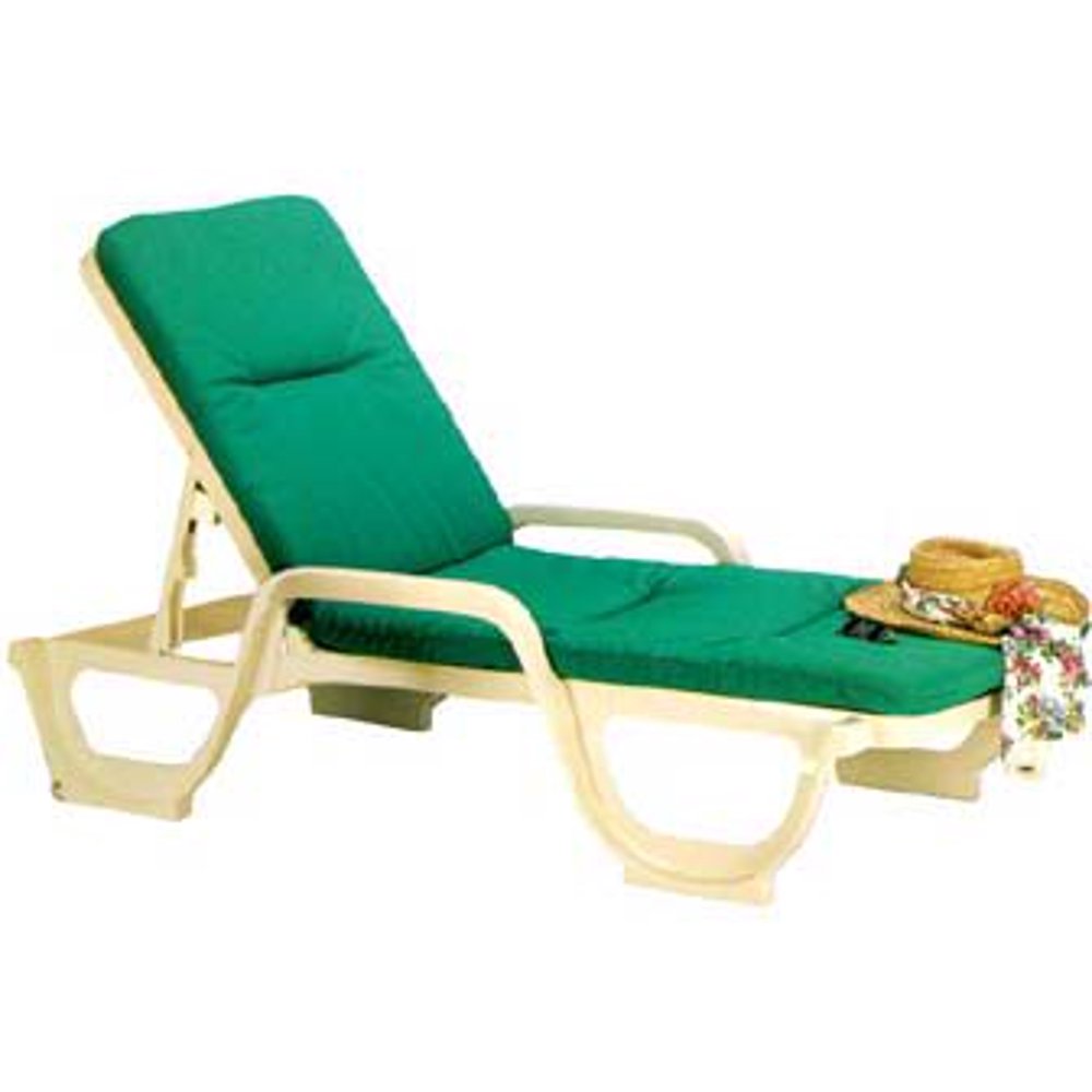 Grosfillex Bahia Resin Chaise - 44031066 (6 pack) - Walmart.com