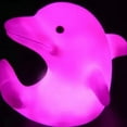 thumbnail image 4 of 7 Changing Colors LED Dolphin Night Light Decoration Nightlight Kids Gift, 4 of 7