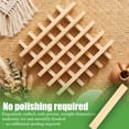 thumbnail image 4 of 50PCS Pine Wood Strips Wood Stick Unfinished Wood Dowel Rods Wood Rod for Crafts Rectangle Unfinished Sticks for Painting Engraving DIY Arts Home Decor School, 4 of 11