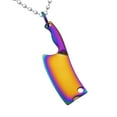 thumbnail image 4 of Herramienta de cocina de material acero inoxidable de moda Collar de cadena colgante creativo Amarillo, 4 of 6