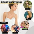thumbnail image 4 of keepw 4 Pcs Bretelles de Soutien-Gorge Amovibles Réglables Porte-Ceinture Invisible Chaînes Géométriques Breloque Bijoux Cadeau en Métal DIY, 4 of 6