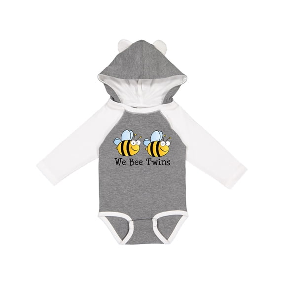 Inktastic We Bee Twins Boys or Girls Long Sleeve Baby Bodysuit