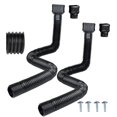 thumbnail image 1 of Extensiones de desagüe para canaletas Prestantious de 7 pies de largo, paquete de 2, 1 of 6