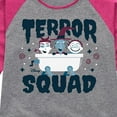 thumbnail image 3 of The Nightmare Before Christmas - Terror Squad - Toddler And Youth Girls Raglan Graphic T-Shirt, 3 of 4