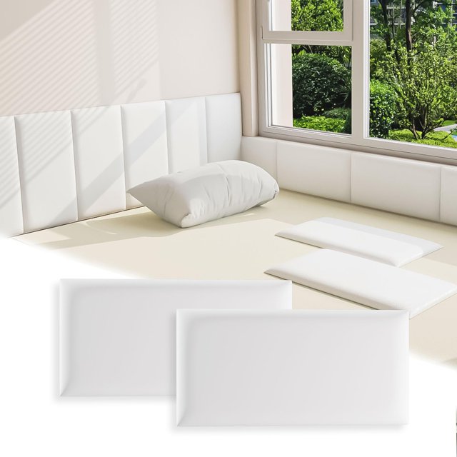Protectores Anticolisión 3D Umedol para Cabecera 20x40 cm Blanco Paquete de 4