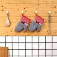 thumbnail image 5 of Dalrosia Kitchen Oven Mitts, Heat Resistant Cotton Oven Gloves Set of 2 for Cooking Baking, Kitchen Gloves for Farmhouse Restaurant, 5 of 7