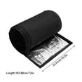 thumbnail image 3 of HVAC Copper Pipe Insulation Cover Outdoor 600D Oxford Fabric, 3 Layer AC Copper Line Insulation Sleeve Wrap for Mini Split Systems, 72x10.2 Inch Flexible Pipe Protector for Central Air Conditioning, 3 of 7