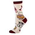 thumbnail image 2 of Oooh Yeah Women's Novelty Colorful Crew Socks, Put a Cock in it, Funny Fashion Dress Socks, 2 of 4