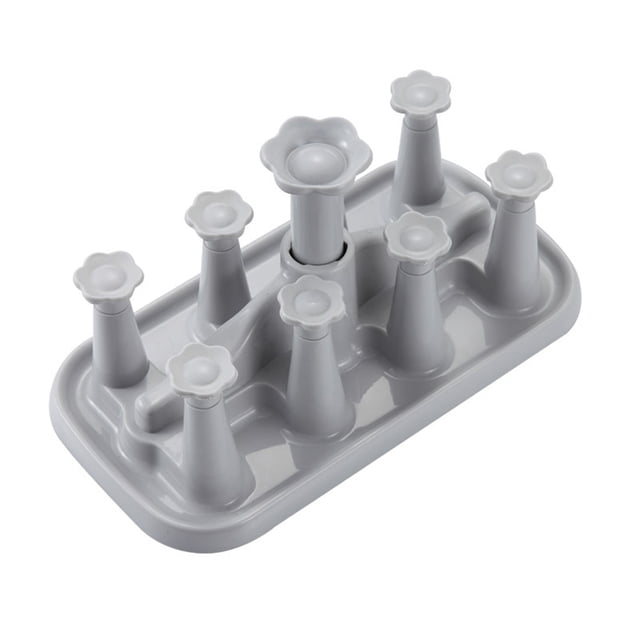 Feiqiong PP Estante de almacenamiento de cocina Taza Tazas de café Estante de secado Colgador de drenaje de vidrio de escritorio Soporte Organizadores de utensilios de cocina caqui 29.5*15.5*10 cm Matsuzay JJ21222-09