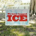 thumbnail image 5 of We Have Bagged Ice Yard Sign 10 Pack of 18 Inch x 24 Inch Single Sided Weatherproof Heavy-Duty Plastic with Stake | Refreshing Supplies, Local Shops, Bold Signage | Made in USA, 5 of 7