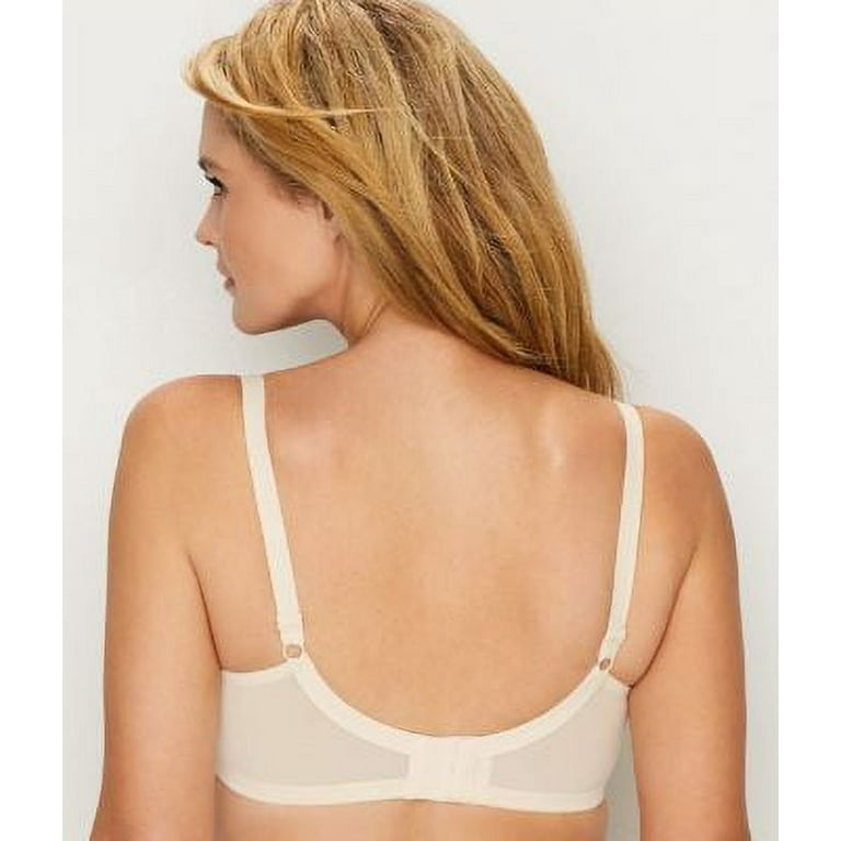 Playtex Balconette Underwire With Lace Bra P482L Mother Of Pearl