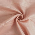 thumbnail image 3 of Efavormart Dusty Rose Crinkle Crushed Taffeta Banquet Chair Cover, Reusable Wedding Chair Cover, 3 of 5