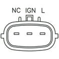 thumbnail image 6 of OEG Parts New HD Voltage Regulator Replacement For Jaguar XK8 V8 4.0L 97-02 8-97124-161-0 126000-218 126000-2180 126000-2181 230-52128, 6 of 6