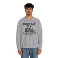 thumbnail image 4 of Speech Therapist Dad SLP Speech Pathologist Sweatshirt, Gifts, Crewneck, 4 of 4