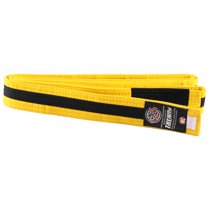 Tatami Fightwear Kid's IBJJF Rank Belt - M2 - Yellow/Black