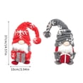 thumbnail image 7 of AVAIL 2PCS Holiday Gnome Handmade Swedish Tomte, Christmas Elf Decoration Ornaments Thanks Giving Day Gifts Swedish Gnomes tomte, 7 of 7