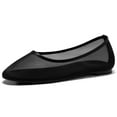 thumbnail image 3 of Womens Mesh Ballet Flats Slip on Ballerina Flats Comfortable Casual Work Dress Shoes, 3 of 5