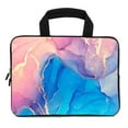 thumbnail image 2 of Ghjtfc Funda Para Portátil De 12 Pulgadas, Funda Protectora, Funda De Neopreno, Funda Para Tableta, Maletín Para Portátil Con Asa (Rosa Y Azul De 12 Pulgadas), 2 of 5