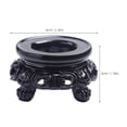 thumbnail image 2 of TABLZONE 1Ud Soporte Redondo De Resina Para Bola De Cristal Ideal Para Hogar, 2 of 8