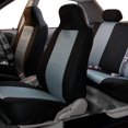 thumbnail image 6 of FH Group Classic Two Tone Universal Seat Covers Fit For Car Truck SUV Van - Full Set, 6 of 8