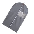 thumbnail image 1 of Billuyoard Colgando ropa, ropa, traje, abrigo, funda antipolvo, bolsa de almacenamiento para el hogar, estuche organizador, armario, ropa colgante Cubiertas para muebles de jardín Gris METRO, 1 of 6