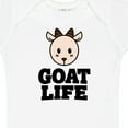 thumbnail image 4 of Inktastic Goat Life Boys or Girls Baby Bodysuit, 4 of 5