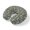 Sage, Celadon, Bronze, Olive, variant on Neck Pillow, Interlocking Loops Bronze Memory Foam U-Shaped Travel Pillow for Airplane Car Train Office Nap, Portable Soft Head Neck Support for Sleeping & Reclining Geometric Middle Century Modern