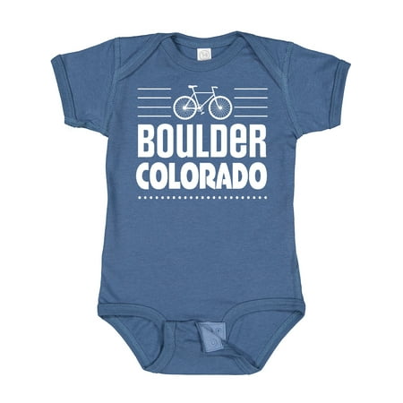 

Inktastic Boulder Colorado Biking Gift Baby Boy or Baby Girl Bodysuit