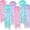Color 3, variant on Set of 6 Jellyfish Paper Lanterns – Under the Sea Party Decorations, Hanging Decor for Mermaid Birthday, Baby Shower & Nautical Theme