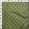 thumbnail image 4 of oneOone Cotton Cambric Green Fabric Geometric Dress Material Fabric Print Fabric By The Yard 42 Inch Wide, 4 of 5