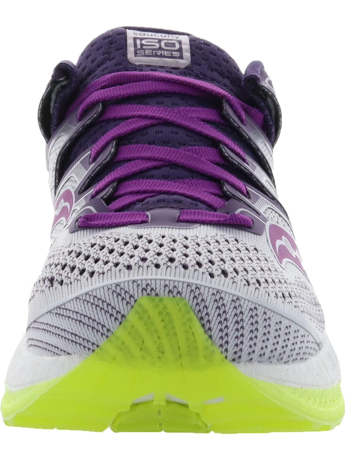 neef Verspilling Individualiteit Saucony S10462-3-6 Triumph ISO 5 Women 6 Running Shoe&#44; White&#44;  Purple & Citron - Size 6 - Walmart.com