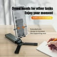 thumbnail image 4 of Acekid Phone Holder, Angle Height Adjustable Phone Stand, Foldable Desktop Phone Bracket Tablet Stand, 4 of 8