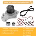 thumbnail image 4 of Kit de correa de distribución y bomba de agua para Chrysler PT Cruiser 2003-2010 para Chrysler Sebring 2003-2006 Número de kit de correa de distribución con bomba de agua No.TCK265/TCK265P, 4 of 7