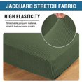 thumbnail image 4 of Super Stretch Stylish Cushions Covers/Furniture Cover Spandex Jacquard Small Checked Pattern Super Soft Slipcover Washable Individual, 4 of 8