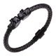 thumbnail image 4 of Hebilla magnética dominante para hombre y pulsera de cuero #39;s Afortunado Sencillez, 4 of 5