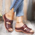 thumbnail image 1 of Sandalias en línea para mujer adulta con tacón de cuña informal de talla grande de estilo nuevo de verano Wmkox8yii ytu9620, 1 of 8