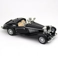 thumbnail image 3 of Vintage Car Model Mercedes Benz 500K 1 28 Alloy Die-Cast Simulation Static Model Gift for Kids Fans Collection(White), 3 of 6