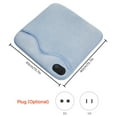 thumbnail image 4 of Electric Graphene Foot Warmer Double-Sided Heating Pad Under Desk 15.7x15.7 Inch Multifunctional Soft Washable Heating Pad for Hand Pad 3-Level Adjustable Temperature Suitable for Home Office, 4 of 8