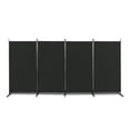 thumbnail image 2 of UBesGoo Folding Privacy Screen, Tall Extra Wide Partition Foldable Panel Wall Divider, Room Divider, Black, 2 of 11