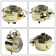 thumbnail image 2 of KDJ Mechanical Alarm Clock, 7CM Vintage Wind Up Metal Alarm Clock, Manual Wind Up Spring Twin Bell Loud Alarm Clock for Heavy Sleepers, Retro Horseshoe Alarm Clock, 2 of 10
