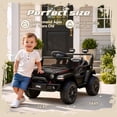 thumbnail image 6 of iYofe 12V Jeep Wrangler Rubicon Electric Car, Powered Ride On Car for Kids Ages 3-5, with Rear Wheel Suspension, Remote, Lights, Music, 6 of 10