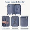 thumbnail image 3 of Equipaje NEWBULIG 20" Ligero Expandible con Cerradura TSA Azul, 3 of 7