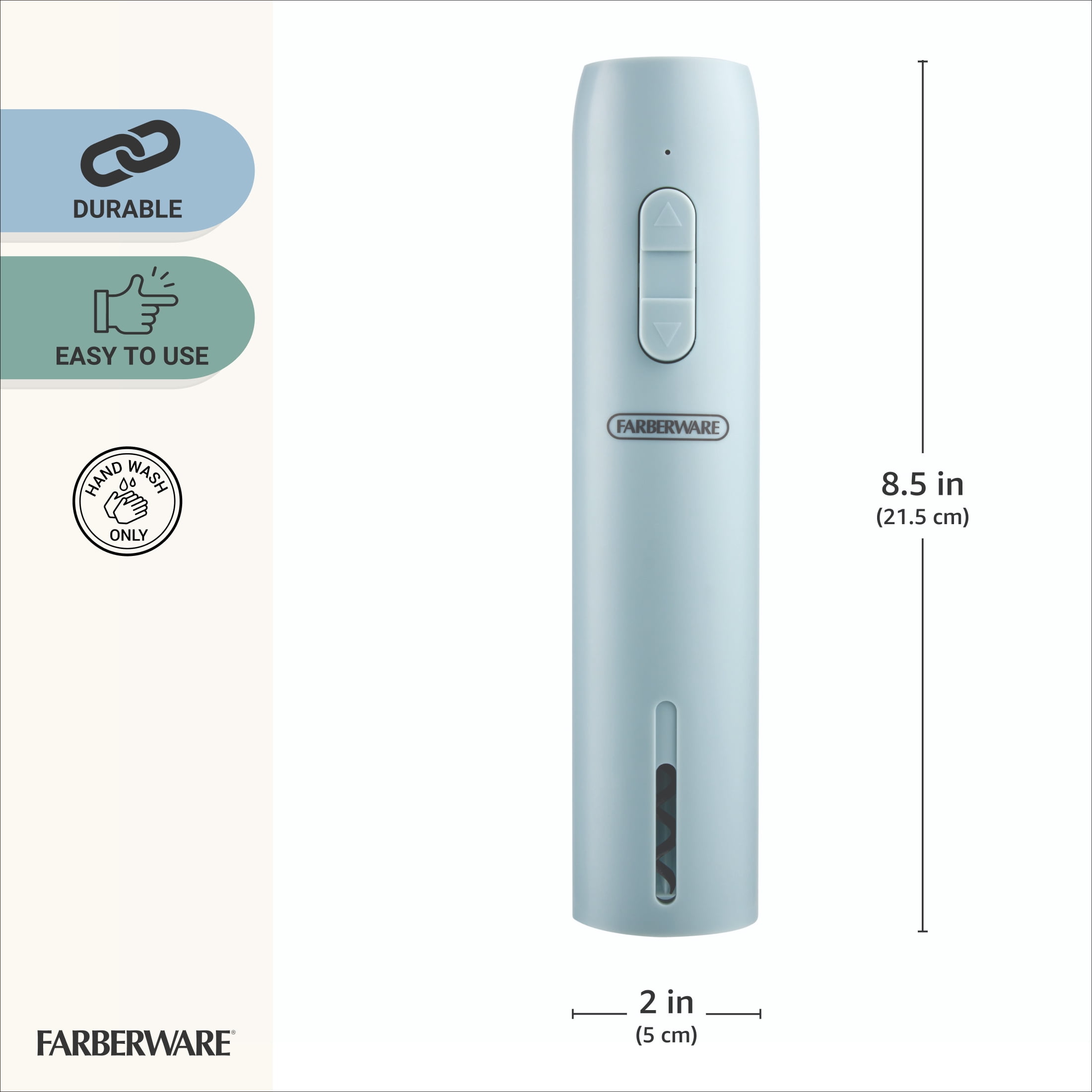 Farberware USB Corkscrew Slate Blue