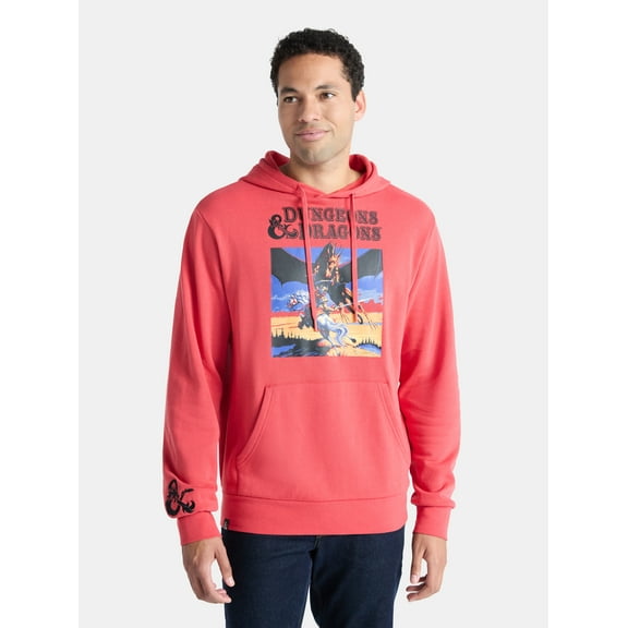 Dungeons & Dragons Men's and Big Men's Graphic Hoodie, Sizes S-3XL